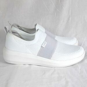 Ryka Astrid Knit Womens Shoes Size 6.5 M White Sneakers Surround Fit Stretch
